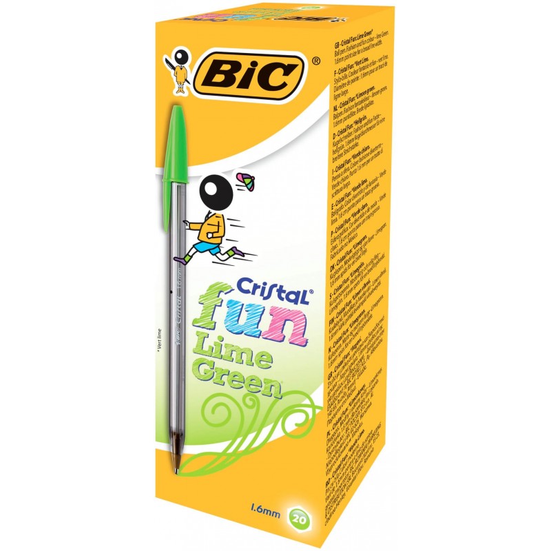 BOLIGRAFO BIC FUN LARGE LIMA