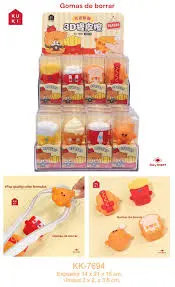 GOMA DE BORRAR 3D FAST FOOD