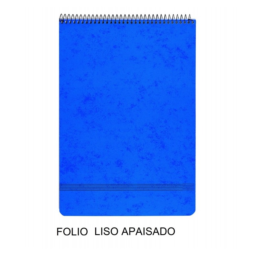 BLOC FOLIO LISO ESPIRAL APAISADO