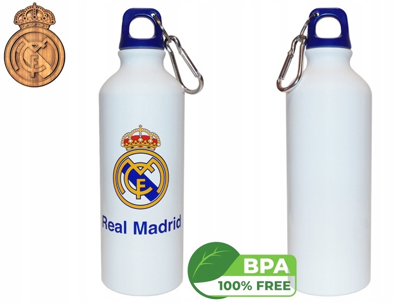 Real Madrid FC Aluminium Drinks Bottle