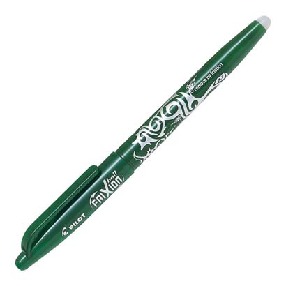 Pilot Frixion verde