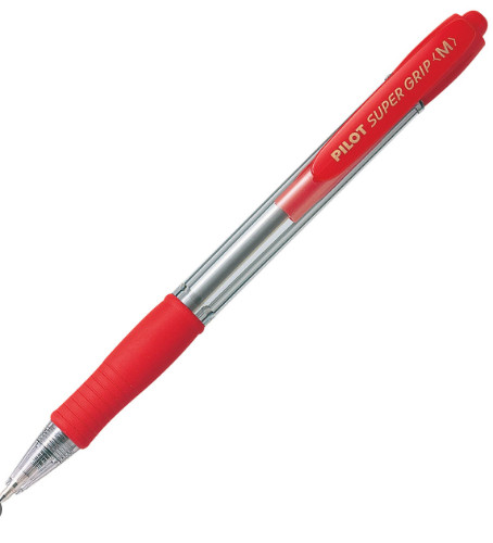 Pilot super grip rojo