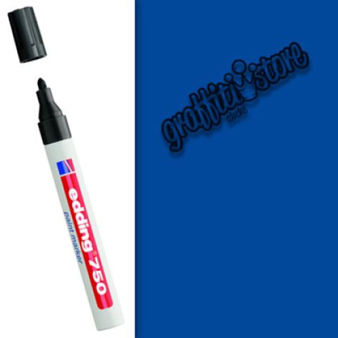 ROTULADOR PERMANENTE EDING 751 AZUL