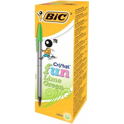 BOLIGRAFO BIC FUN LARGE LIMA