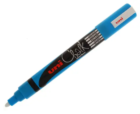 ROTULADOR TIZA AZUL