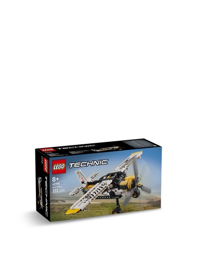 LEGO Technic Bush Plane Building Toy Set for Kids 42198