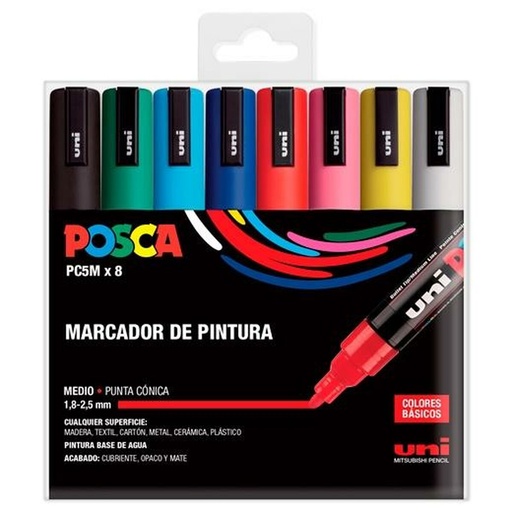 Posca colores 5mm