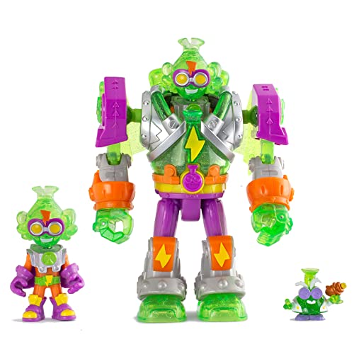 SUPERTHINGS Mega-K Superbot  Articulated Villain Robot with Combat Accessories
