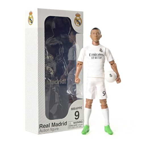 Sockers Banbo Toys Real Madrid Mbappe 8" Collectible Soccer Action Figure